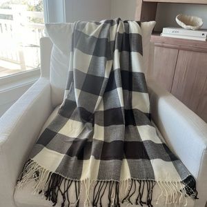 Pottery Barn Buffalo Check Throw Blanket